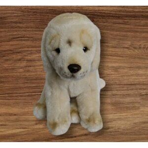 Golden Retriever Plush Dog Labrador Realistic Puppy Go Stuffed Animal Baby 10"